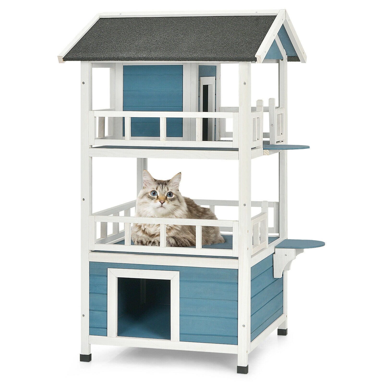 Cat bed hotsell with roof