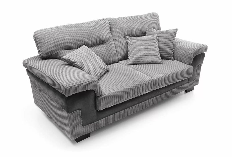 Samson Corded Fabric 3 Seater Sofa