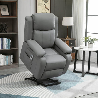 Electric Power Lift Recliner Chair Vibration Massage Reclining