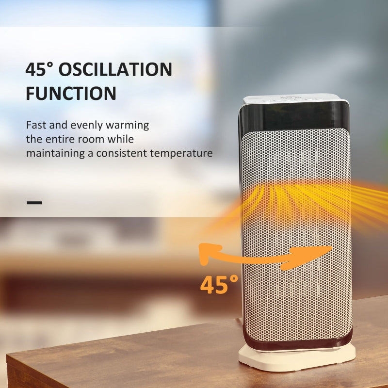 Portable Oscillating Ceramic Space Heater