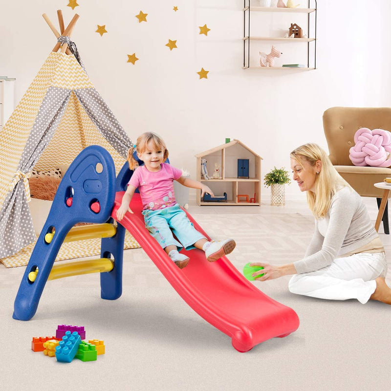 Folding Plastic Slide for Indoor and Outdoor Use