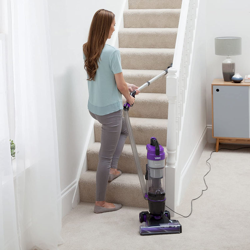 Vax Mach Air Upright Vacuum Cleaner | Powerful, Multi-cyclonic, with No Loss of Suction | Lightweight - UCA1GEV1 [Energy Class A]