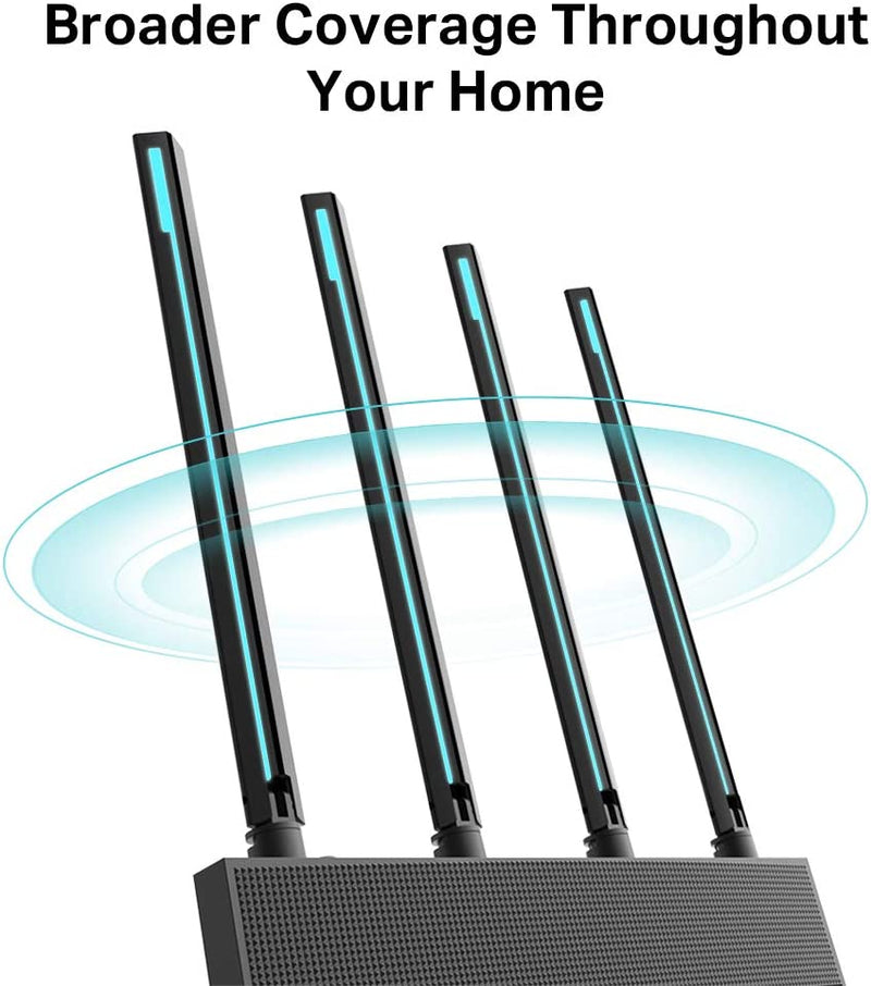 TP-Link Archer C80 AC1900 MU-MIMO Dual Band Wireless Gaming Router, Wi-Fi Speed Up to 1300 Mbps/5 GHz + 600 Mbps/2.4 GHz, Parental Control Guest Wi-Fi