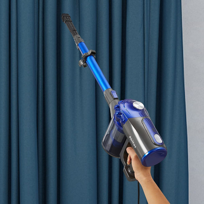 Akitas V8 22.2v 150w 3in1 Cordless Upright Handheld Stick Vacuum Cleaner Hoover Lightweight Rechargeable Lithium Battery