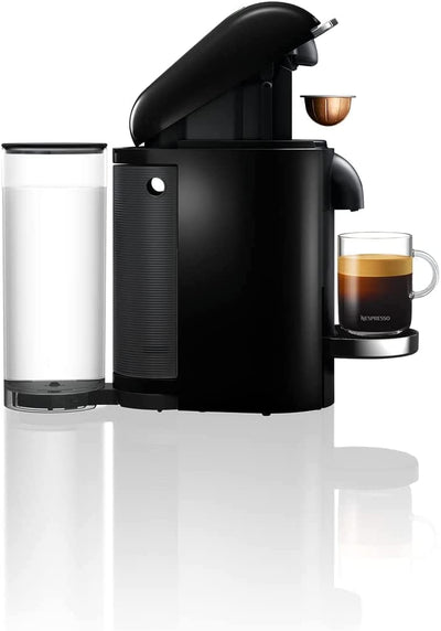 Nespresso Vertuo Plus XN900840 Coffee Machine by Krups, Black & Chrome [Energy Class A]