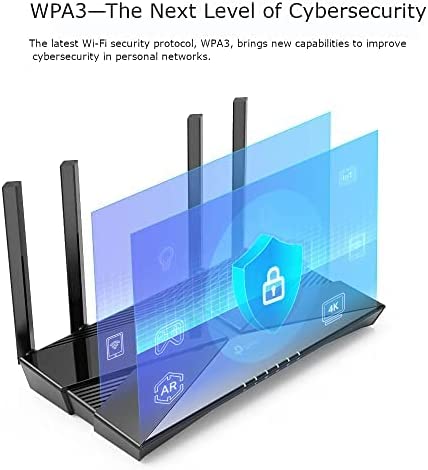 TP-Link Next-Gen Wi-Fi 6 AX3000 Mbps Gigabit Dual Band Wireless Router, Dual-Core CPU, TP-Link HomeShield, for Gaming Xbox/PS4/Steam (Archer AX53)