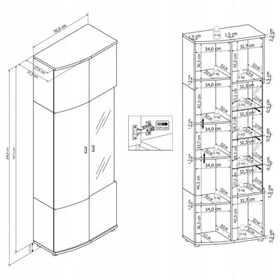 Isla Display Cabinet 012