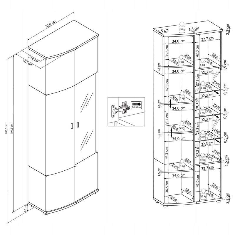 Isla Display Cabinet 012