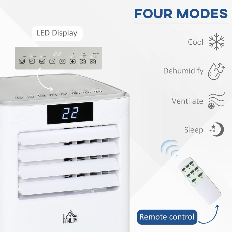 4-In-1 10000 BTU Mobile Air Conditioner For Room Up To 15m²