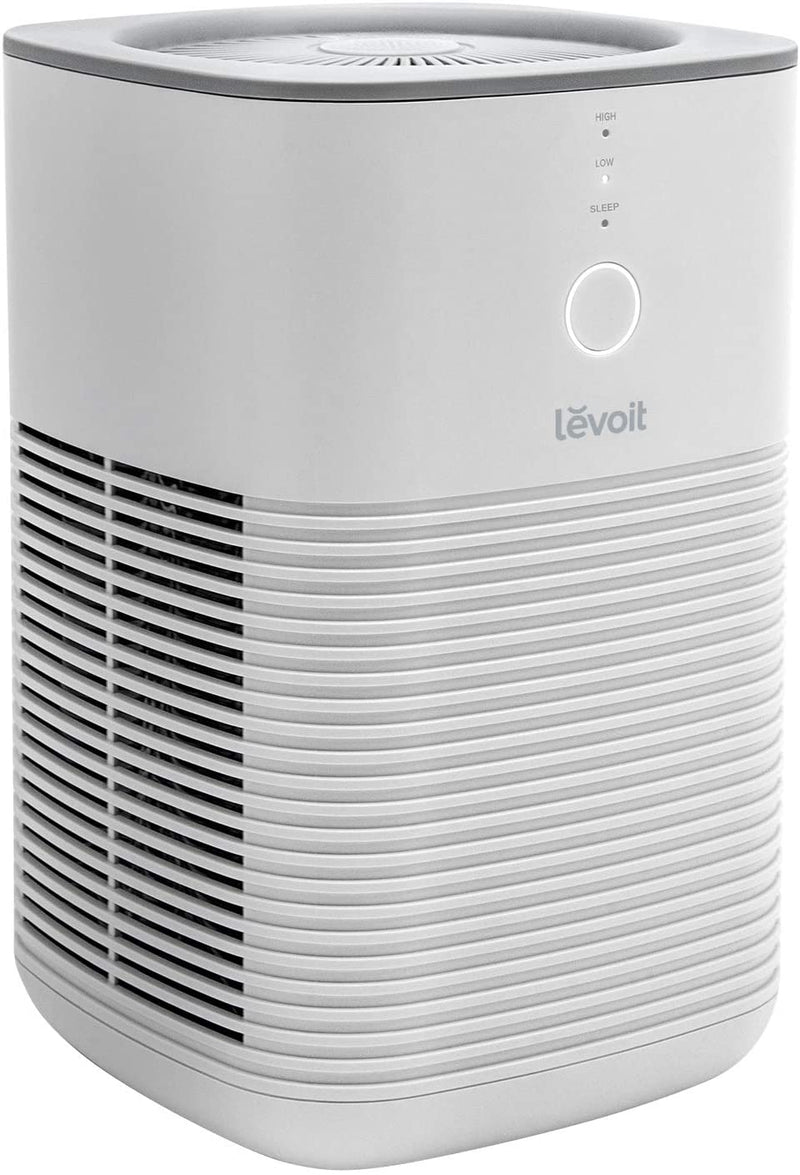 LEVOIT Air Purifier for Home Bedroom, Dual H13 HEPA Filters with Aromatherapy Diffuser, Quiet Air Cleaner for Smoke, Allergies, Ozone Free, LV-H128