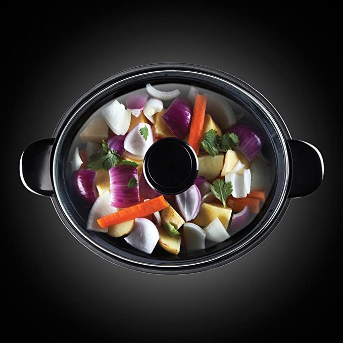 Russell Hobbs Slow Cooker 23200, 3.5 L - Stainless Steel Silver