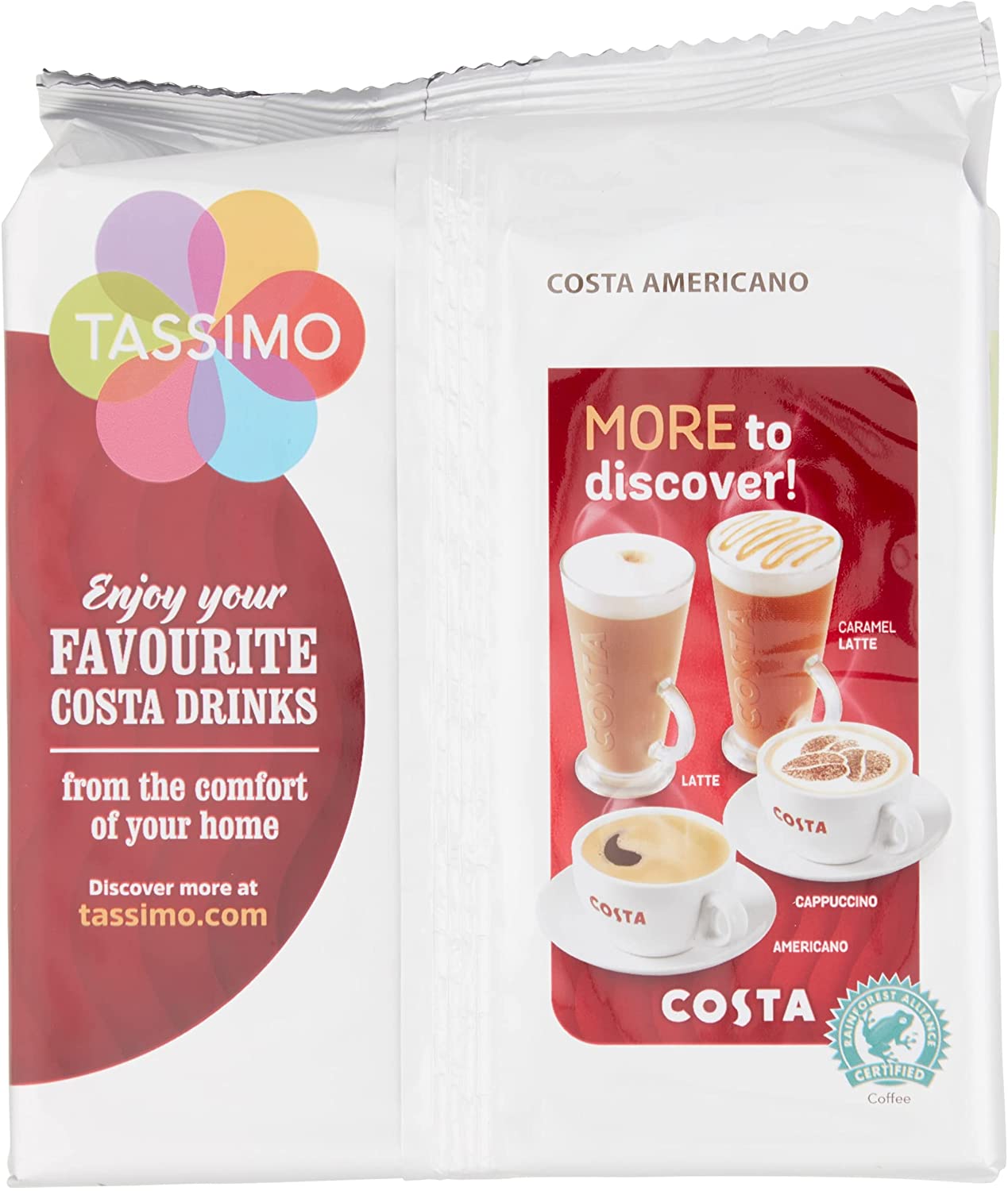 Tassimo Coffee T Discs - T-Disc - Capsules Toffee Nut Latte Coffee