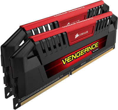 Corsair CMY16GX3M2A1600C9R Vengeance Pro Series 16GB (2x8GB) DDR3 1600Mhz CL9 XMP Performance Desktop Memory Kit Red