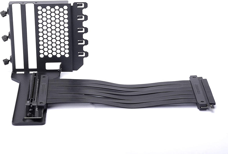 Phanteks PH-VGPUKT_02 – Universal Vertical GPU Bracket with 220mm Flat Line Pci-E X16 Riser Cable Kit