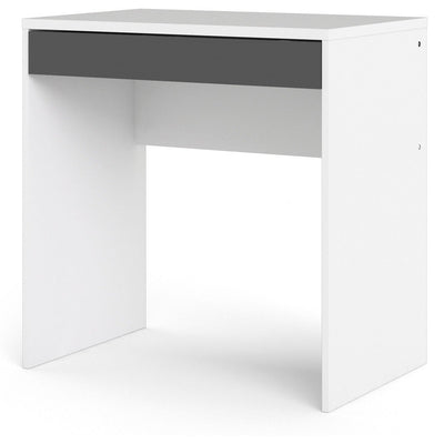 Function Plus White & Grey Desk