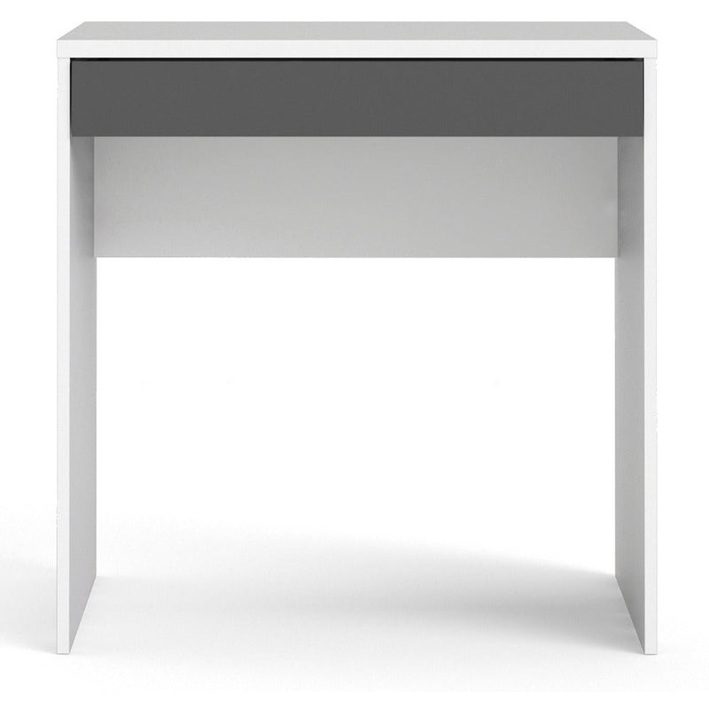 Function Plus White & Grey Desk