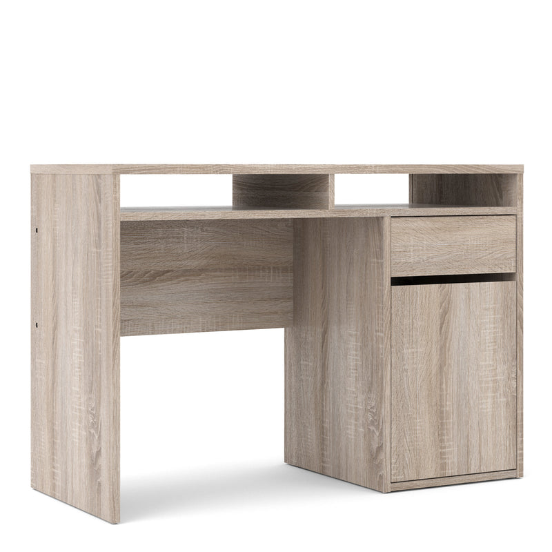 Function Plus Desk 1 Door 1 Drawer in Truffle Oak 71970488CJCJ