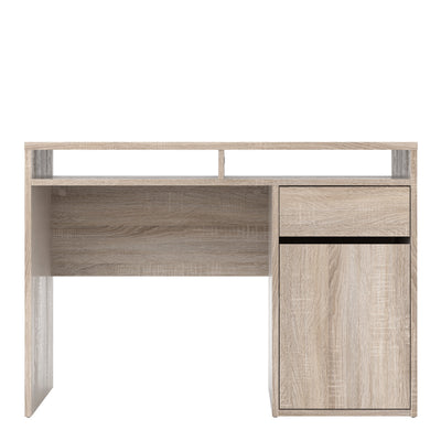 Function Plus Desk 1 Door 1 Drawer in Truffle Oak 71970488CJCJ