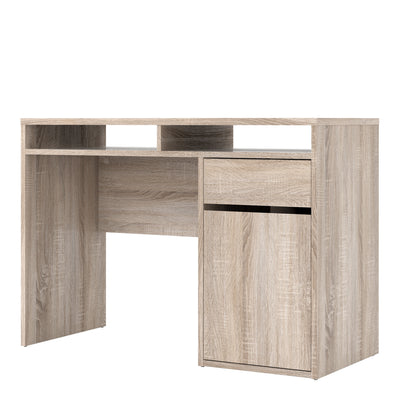 Function Plus Desk 1 Door 1 Drawer in Truffle Oak 71970488CJCJ