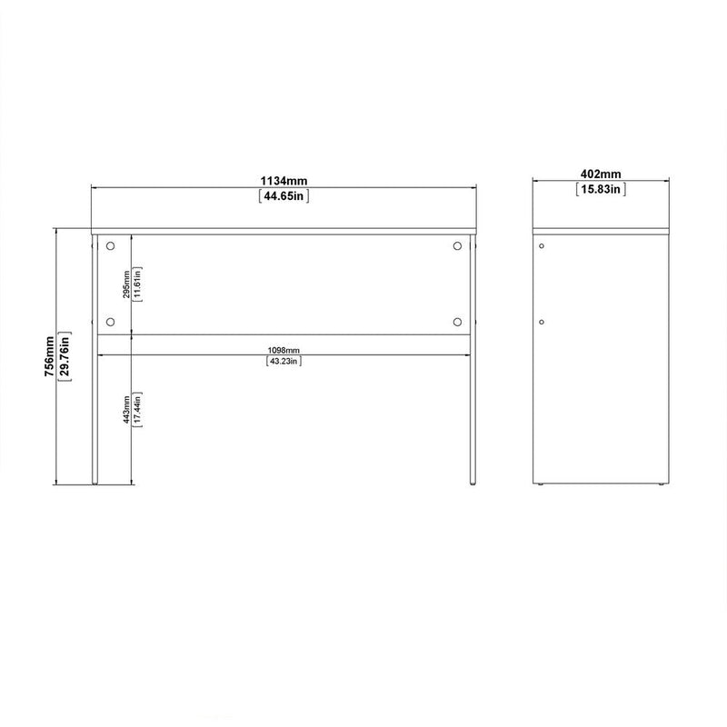 Function Plus Wotan Light Oak Desk