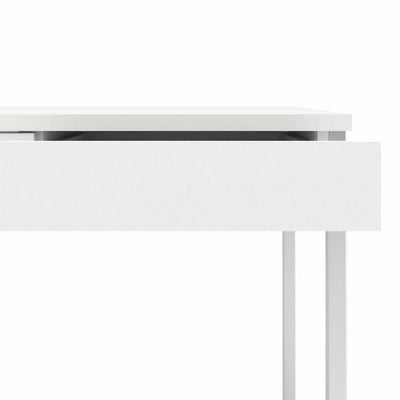 Function Plus White 3 Drawer Office Desk