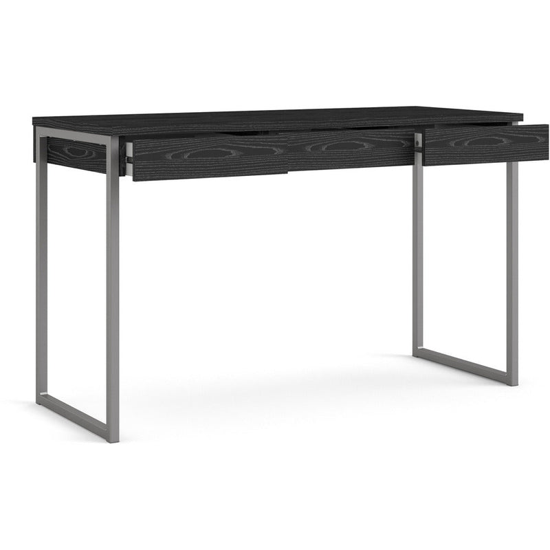 Function Plus Black 3 Drawer Office Desk