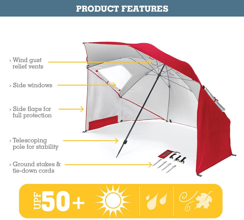 Sport-Brella Umbrella - Portable Sun and Weather Shelter