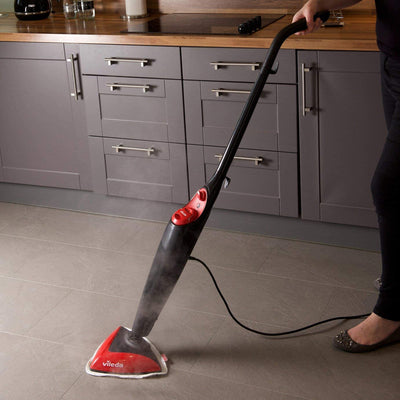 Vileda Steam Mop for Floor Cleaning, Floor Steamer for All Floors, UK Version