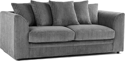 Desmond Jumbo Cord 3 Seater and 2 Seater Sofa Set