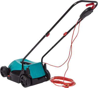 Bosch 0600885B70 Electric Lawnmower Rotak 32R (1200 W, cutting width: 32 cm, in carton packaging), Green