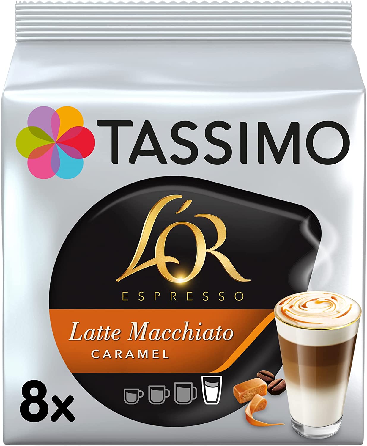 Tassimo: présentation Latte Macchiato caramel 