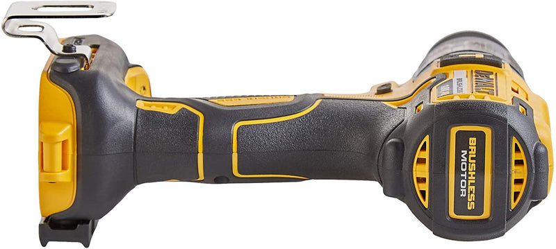 DEWALT DCD796N 18v XR Li-Ion Brushless Compact Combi Hammer, 18 W, 18 V, Yellow/Black