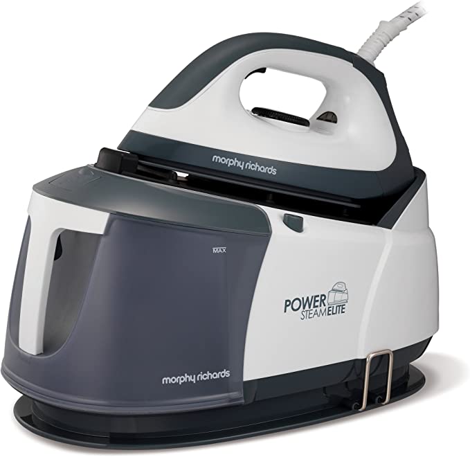 Morphy Richards 332007 Power Steam Elite Steam Generator Iron, 2400W, Grey [Energy Class A]