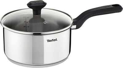 Tefal C972S544 5 Piece, Comfort Max, Stainless Steel, Pots and Pans, Induction Set, Silver