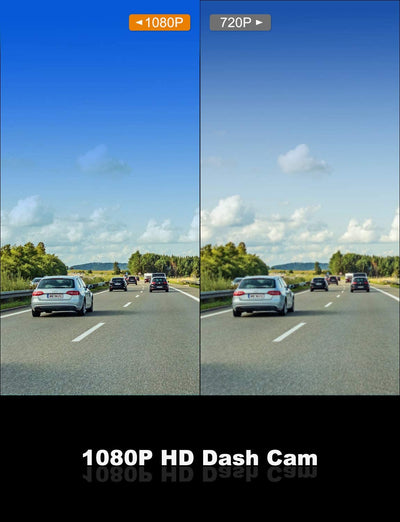 Pathinglek 1080P Full HD Dash Camera, Dash Cam Front 3" LCD Screen 170° Wide Angle, Car Camera Recorder WDR Night Vision, G-Sensor, Loop Recording