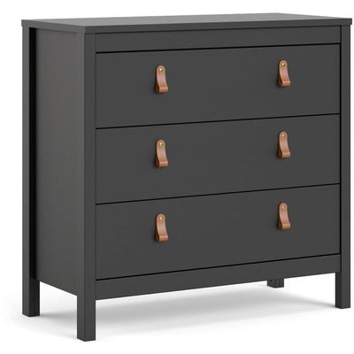 Benjamin Black Chest of Drawers With 3 Drawers