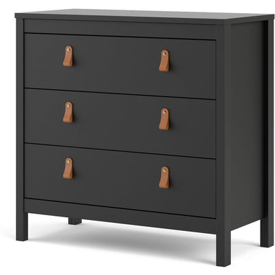 Benjamin Black Chest of Drawers With 3 Drawers