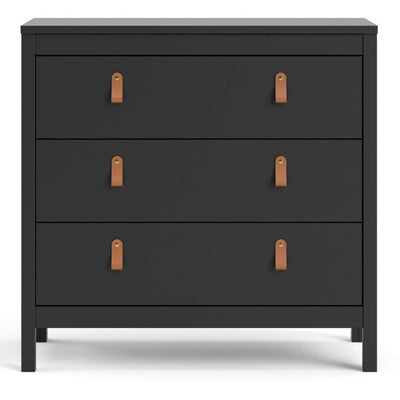 Benjamin Black Chest of Drawers With 3 Drawers