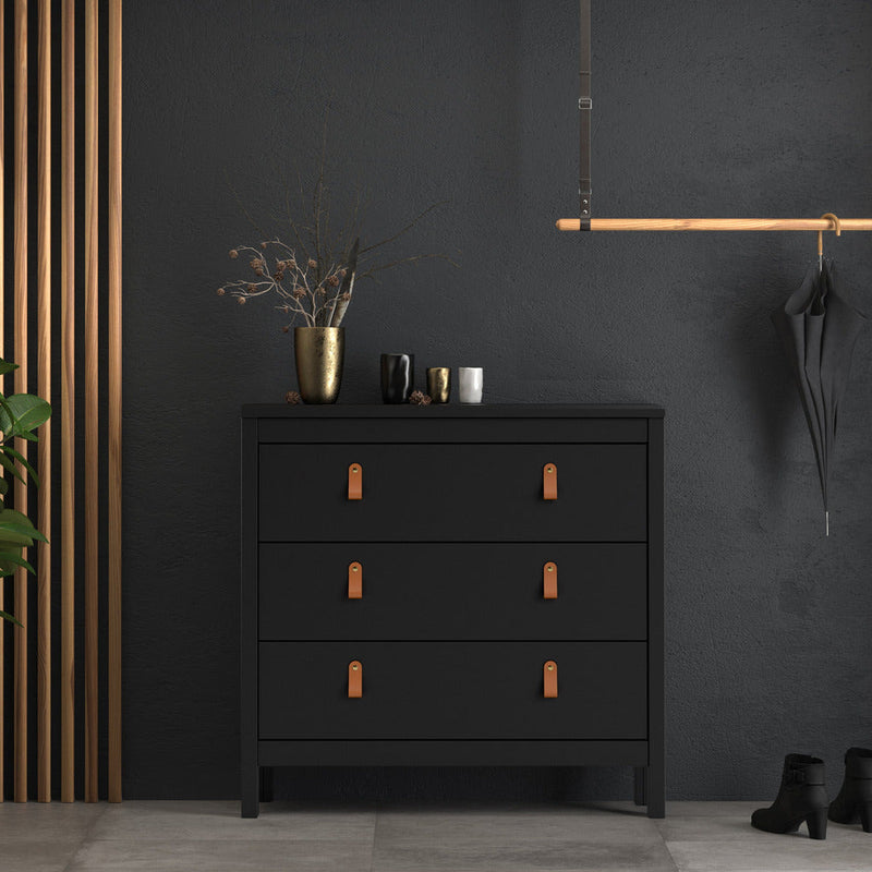 Benjamin Black Chest of Drawers With 3 Drawers