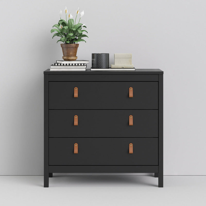 Benjamin Black Chest of Drawers With 3 Drawers