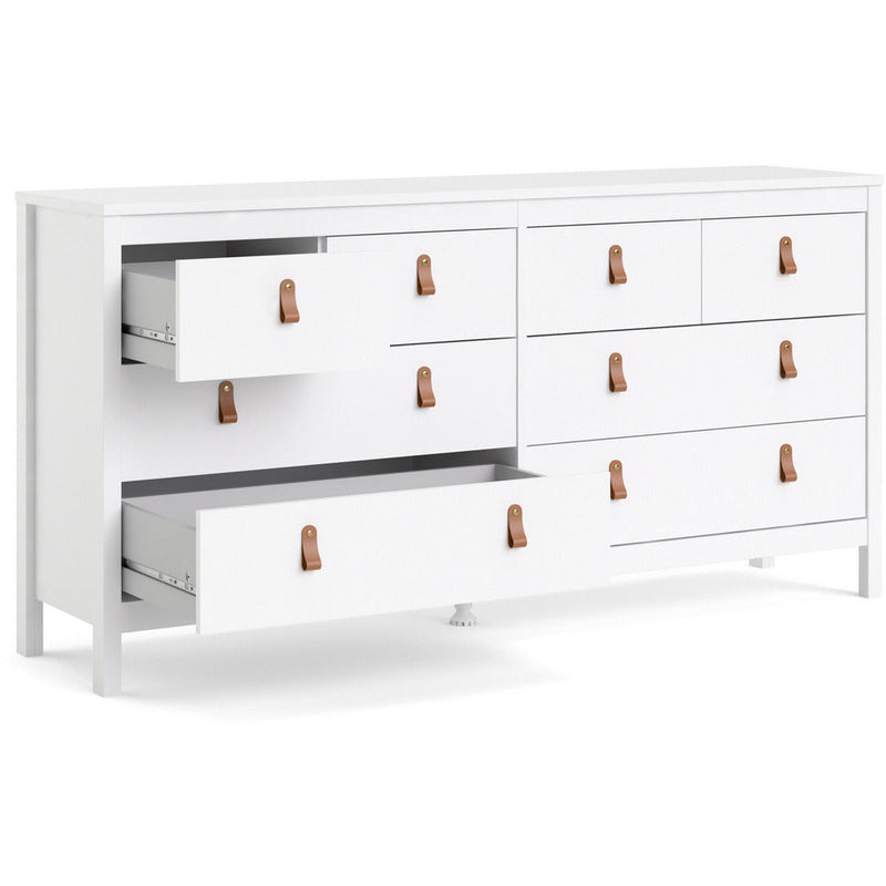 Benjamin White Double Dresser Chest 4+4 Drawers