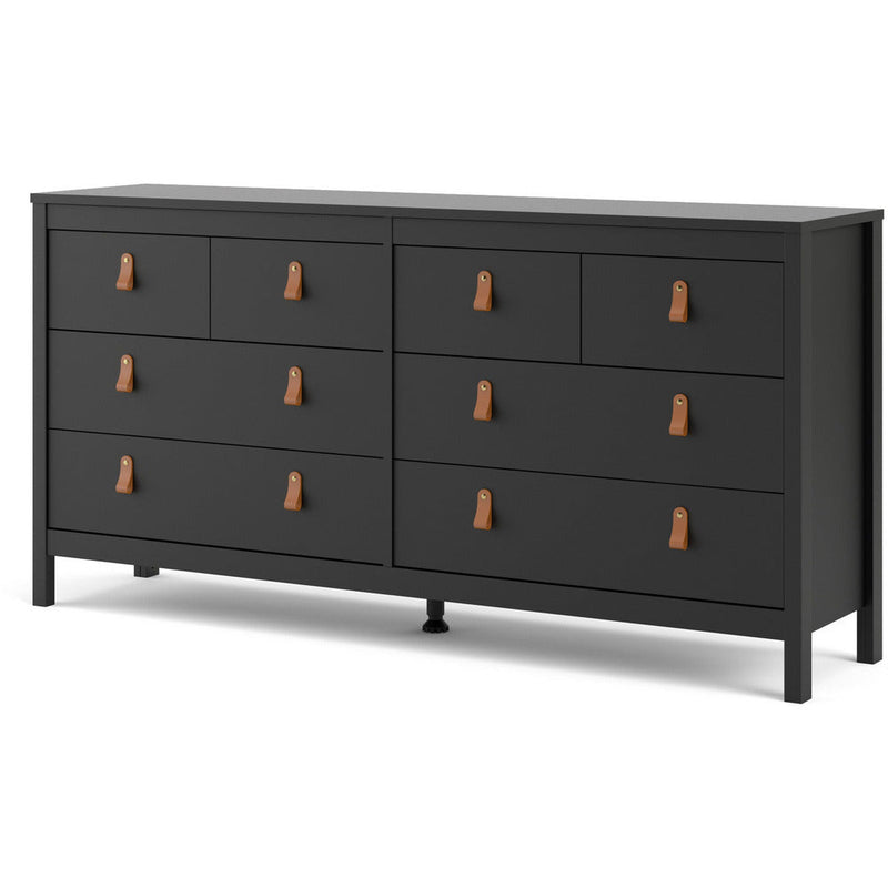 Benjamin Black Double Dresser 4+4 Drawers Chest