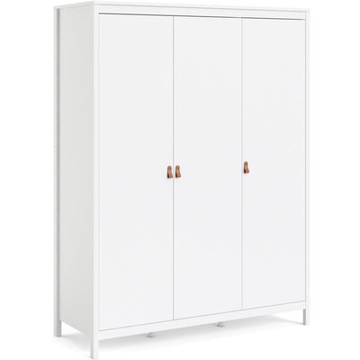 Benjamin White Wardrobe With 3 Doors