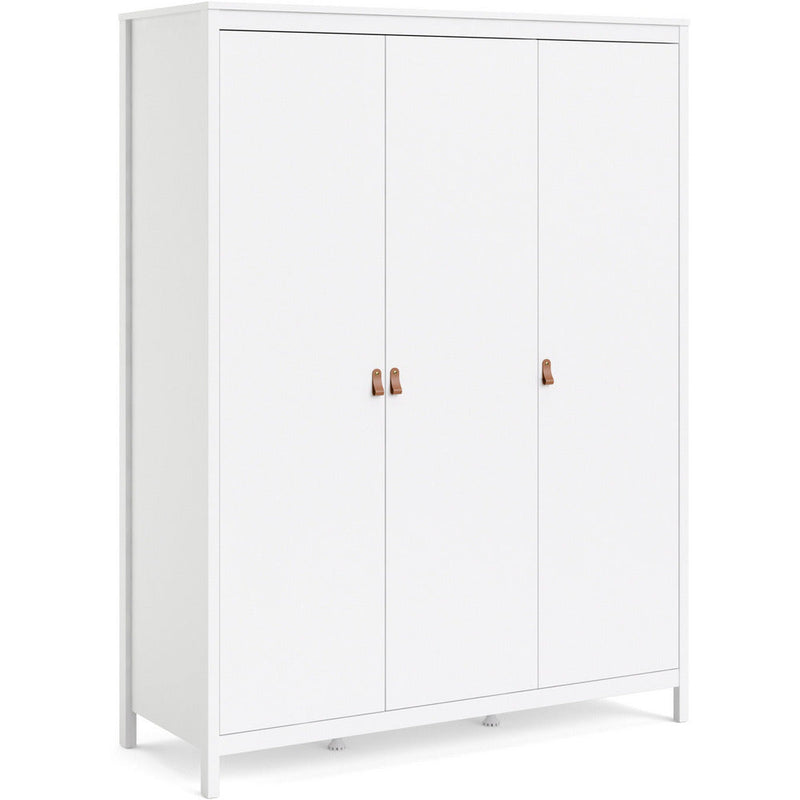 Benjamin White Wardrobe With 3 Doors