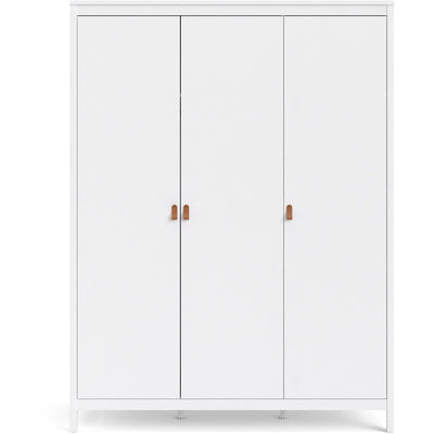 Benjamin White Wardrobe With 3 Doors