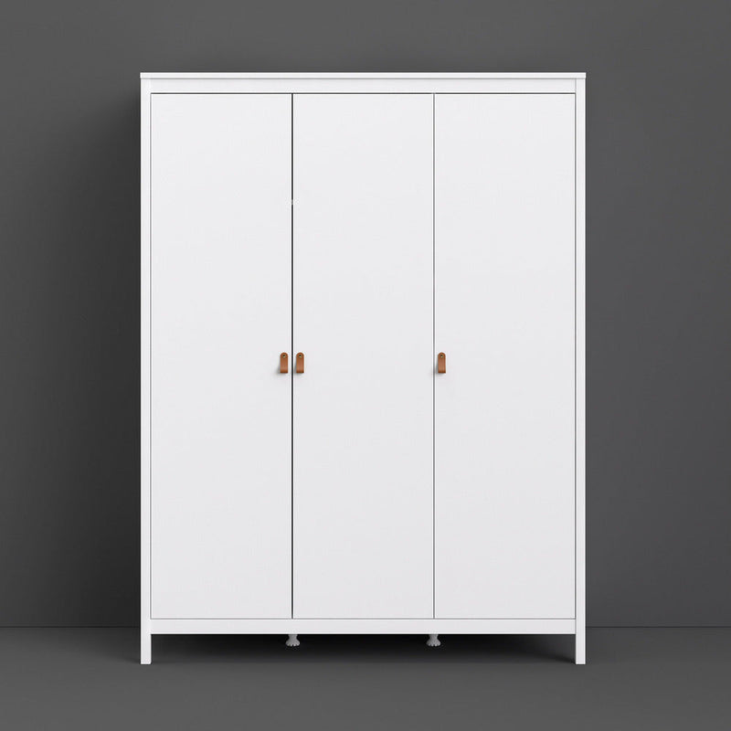 Benjamin White Wardrobe With 3 Doors