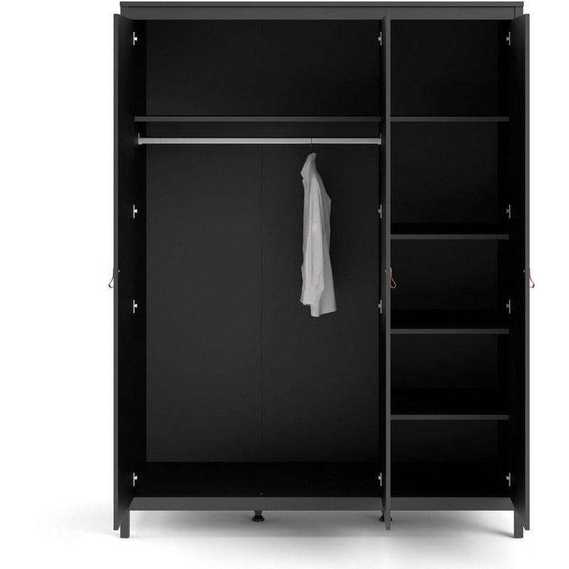 Benjamin Black Wardrobe With 3 Doors