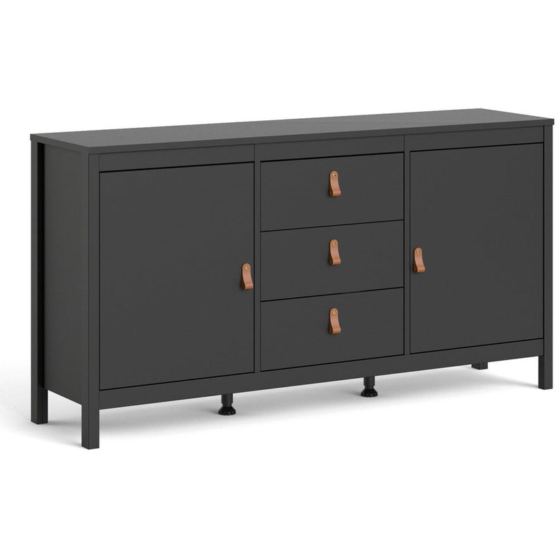 Benjamin Black Sideboard 2 Doors + 3 Drawer