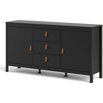 Benjamin Black Sideboard 2 Doors + 3 Drawer