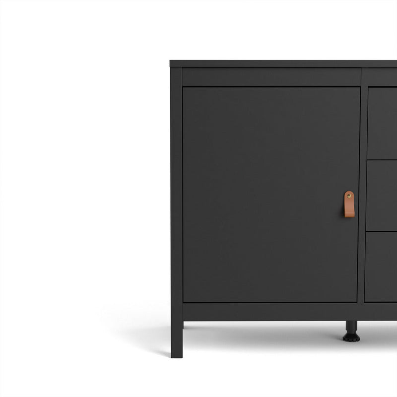 Benjamin Black Sideboard 2 Doors + 3 Drawer